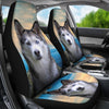 Siberian Husky Print Car Seat Covers