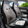 White Persian Cat Car Seat Covers