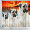 Anatolian Shepherd Print Shower Curtains