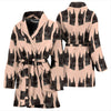 Doberman Dog Pattern Print Women's Bath Robe