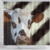 Normande Cattle (Cow) Print Shower Curtain