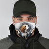 Beagle Print Face Mask