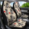 Cesky Terrier Dog Print Car Seat Covers