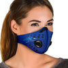 Cute SwordFish Print Premium Face Mask