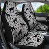 Malinois Dog On Paws Print Car Seat Covers