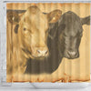 Dexter Cattle (Cow) Print Shower Curtain