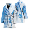 Shark Fish Print Women's Bath Robe