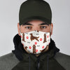 Irish Setter Patterns Print Face Mask