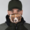 Cute Cavalier King Charles Spaniel Print Face Mask