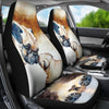 Love Pug mother&puppy Print Car Seat Covers