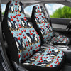 Bernese Mountain Dog Love Print Car Seat Covers