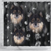 Finnish Lapphund Print Shower Curtains