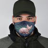 Cute Sphynx Cat Print Face Mask