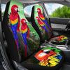 Lovely Scarlet Macaw Parrot Print Car Seat Covers