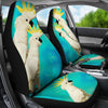 Lovely Cockatoo Parrot Print Car Seat Covers