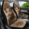 Cute British Shorthair Cat Print Car Seat Covers