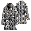 Greater Swiss Mountain Dog Pattern Print Women's Bath Robe