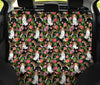 Beagle Dog Floral Print Pet Seat Cover