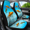 Comet Fish Print Car Seat Covers