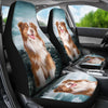 Cute Australian Shepherd Print Car Seat Covers