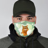 Somali Cat Print Face Mask