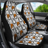 American Staffordshire Terrier Dog Pattern Print Car Seat Covers