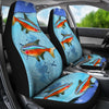 Neon Tetra Fish Print Car Seat Covers