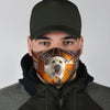 Cute Soft Coated Wheaten Terrier Print Face Mask