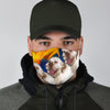 Amazing Clumber Spaniel Print Face Mask