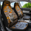 British Shorthair Cat Print Car Seat Covers