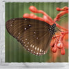 Butterfly Print Shower Curtains