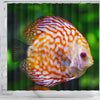 Discus Fish Print Shower Curtain