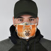 Shiba Inu Dog Print Face Mask