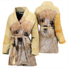 Cavapoo Print Women's Bath Robe