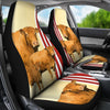 Limousin Cattle (Cow) Print Car Seat Cover