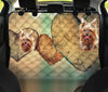 Cute Yorkshire Terrier Print Pet Seat Covers