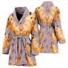 Golden Hamster Print Women's Bath Robe