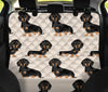 Dachshund Patterns Print Pet Seat covers