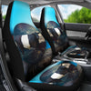 Amazing Belted Galloway Cattle (Cow) Print Car Seat Covers