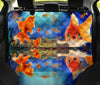 Gold Fish Print Pet Seat Covers