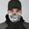 Lovely Toyger Cat Print Face Mask