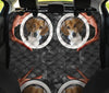 Beagle In Circle Print Pet Seat Covers