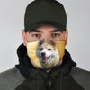 Lovely Icelandic Sheepdog Print Face Mask