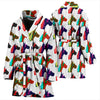 Great Dane Dog Pattern Print Women's Bath Robe