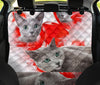 Russian Blue Cat Print Pet Seat Covers