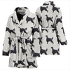 Gordon Setter Dog Pattern Print Women's Bath Robe