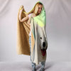 Samoyed dog Print Hooded Blanket