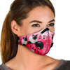 Balinese Cat Love Print Premium Face Mask