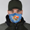 Cute Oranda Goldfish Print Face Mask