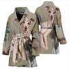 Greyhound Dog Print Women's Bath Robe